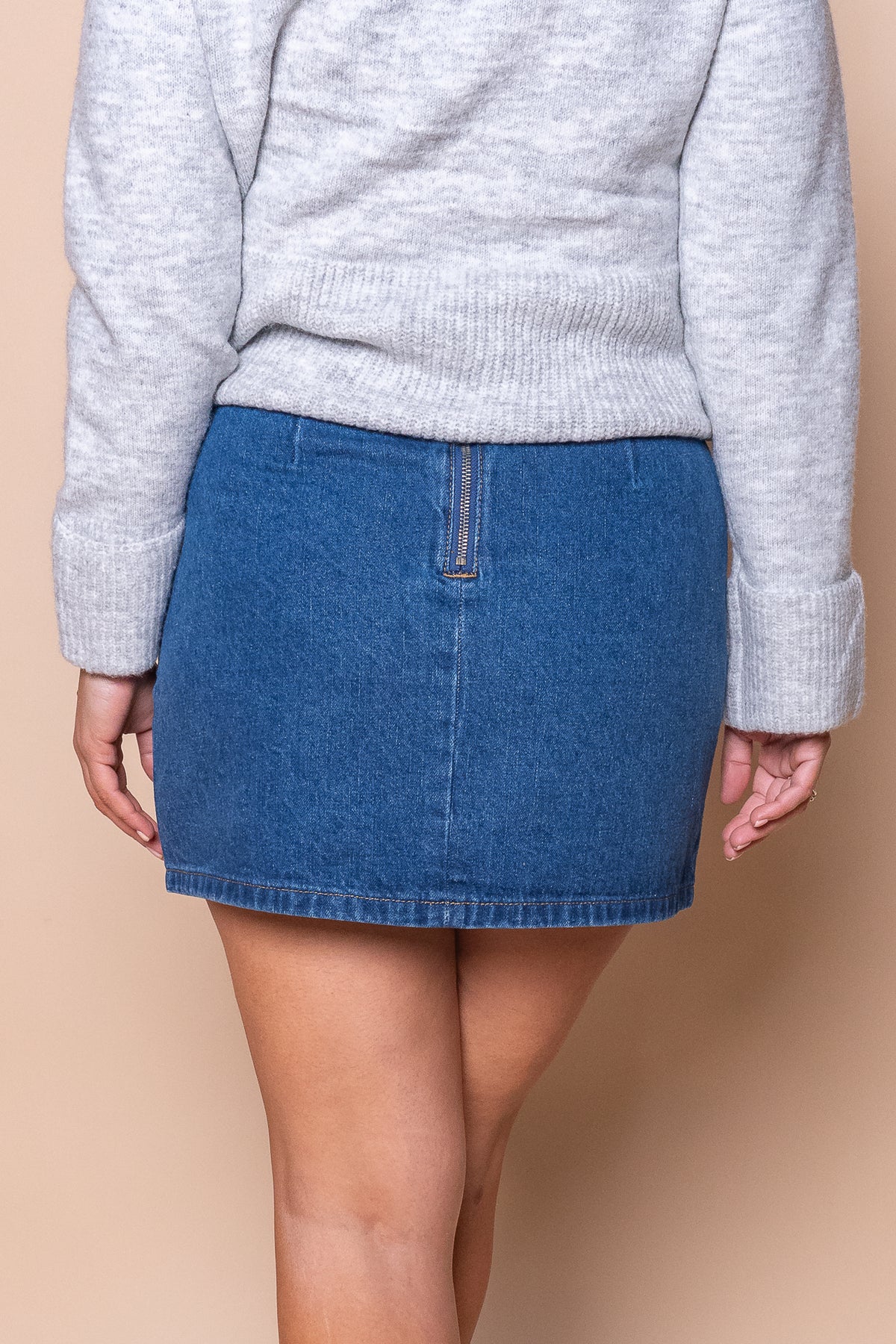 Becca Skirt in Heritage Blue - All About Eve