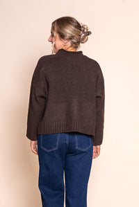 Vanessa Knit Jumper in Chocolate