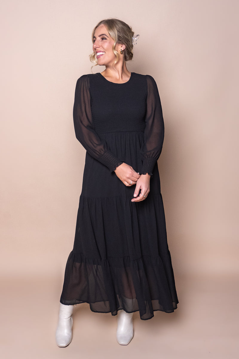 Winena Maxi Dress in Black – Always Alice
