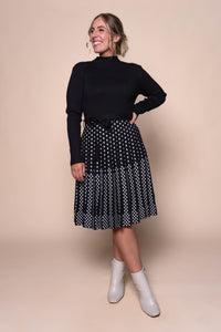 Olivette Knit Dress in Black