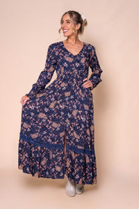 Marissa Maxi Dress in Navy