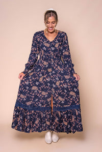 Marissa Maxi Dress in Navy