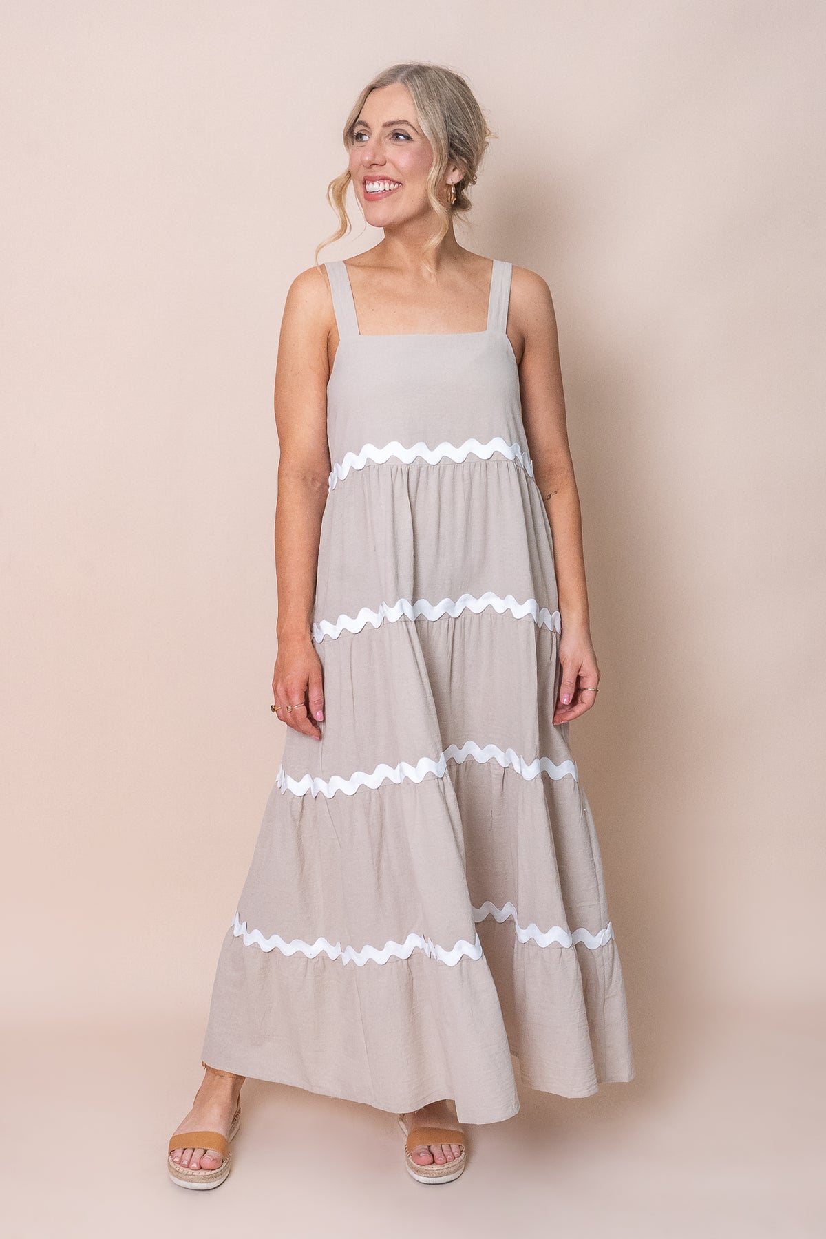 Wanaka Dress in Ivory