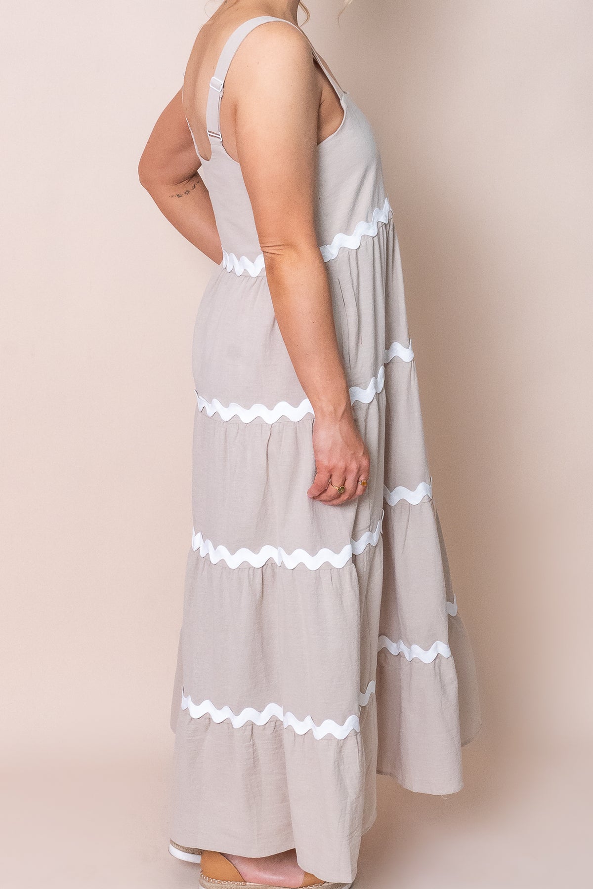 Wanaka Dress in Ivory