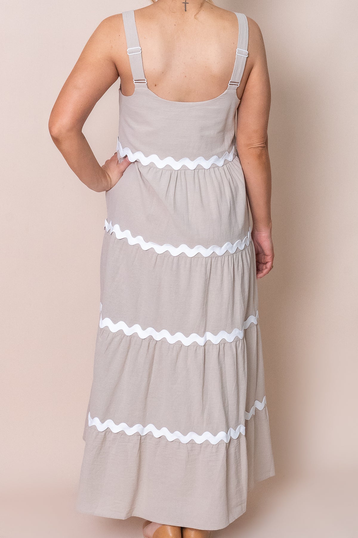 Wanaka Dress in Ivory