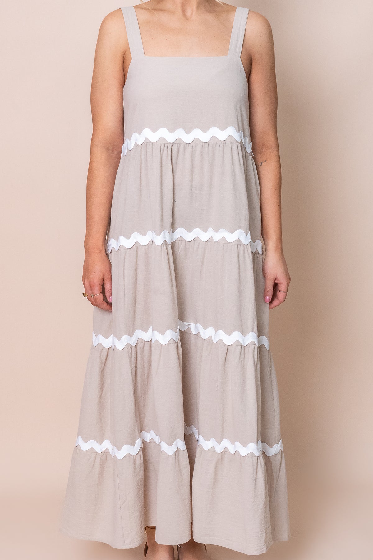 Wanaka Dress in Ivory