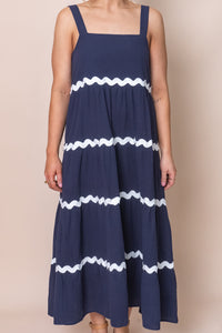 Wanaka Dress in Navy