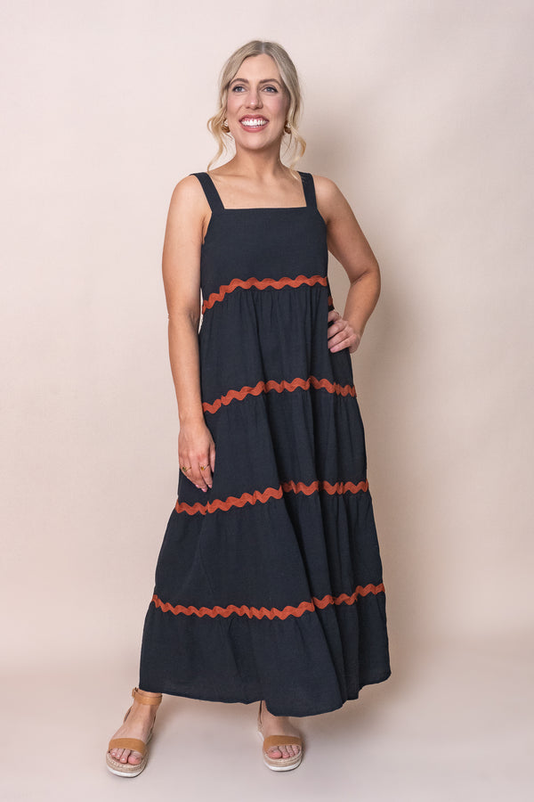 Wanaka Dress in Black