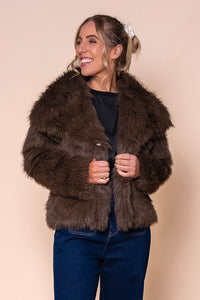 Layla Jacket in Chocolate