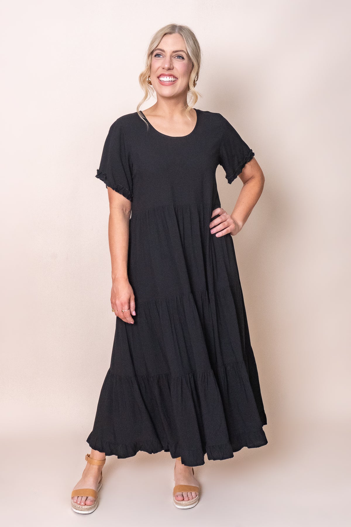 Verina Dress in Black