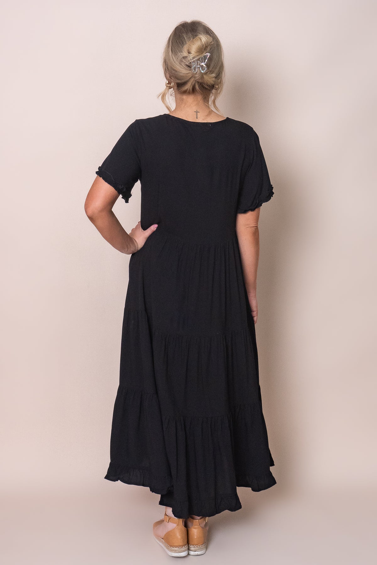 Verina Dress in Black