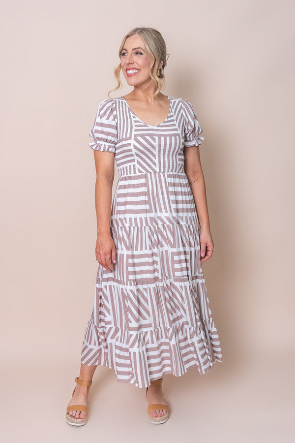 Oregan Dress in Mocha