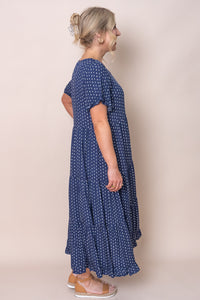 Jensen Dress in Navy