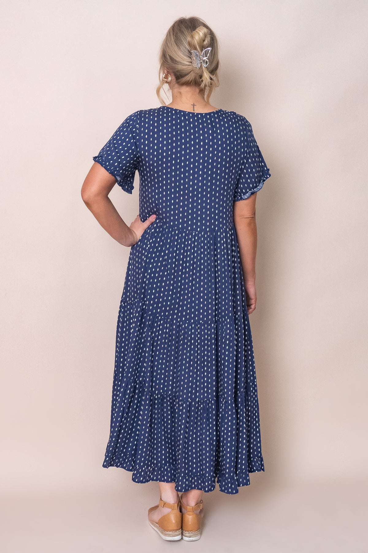 Jensen Dress in Navy