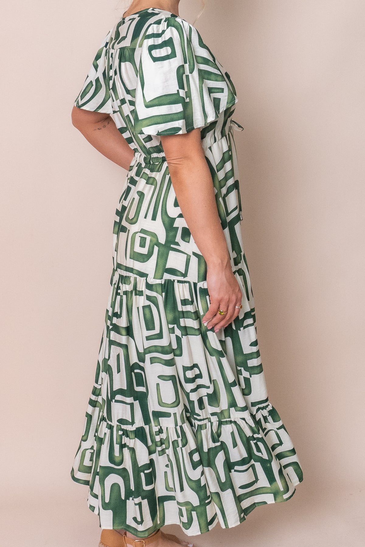 Kelina Dress in Green