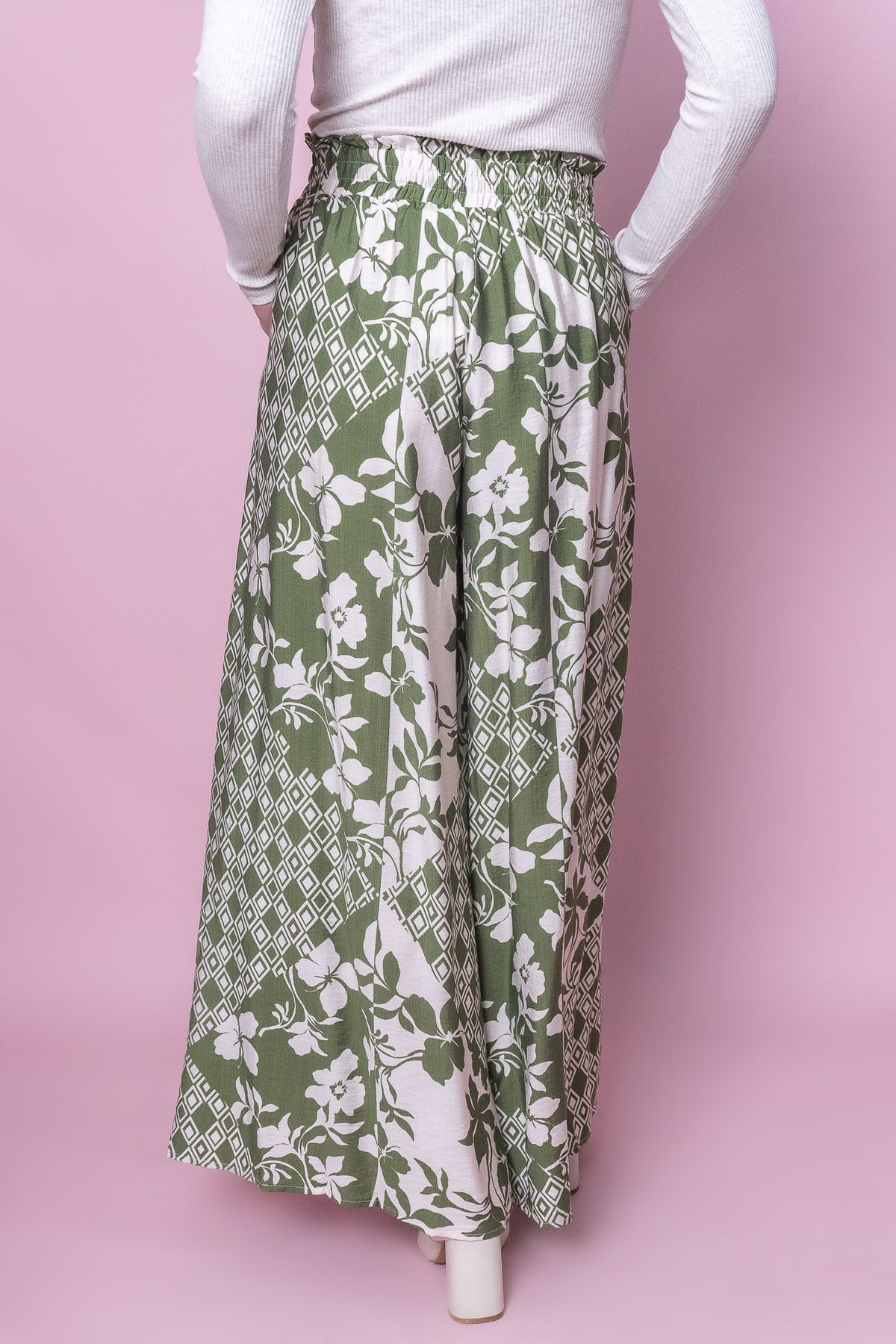 Aria Pants in Forest Green