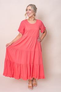 Verina Dress in Watermelon