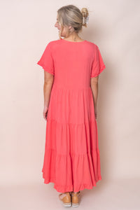 Verina Dress in Watermelon