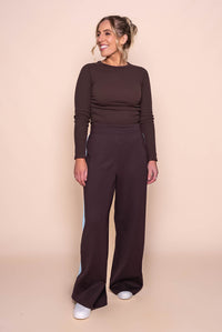 Juno Pants in Coffee - Foxwood