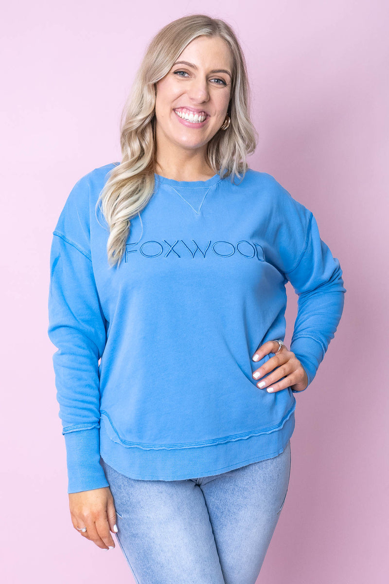 Simplified Crew in Bright Blue - Foxwood