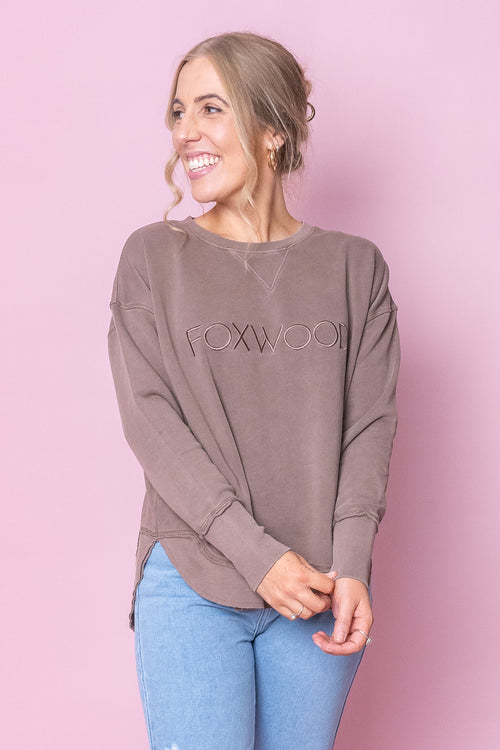 Simplified Crew in Chocolate Brown - Foxwood