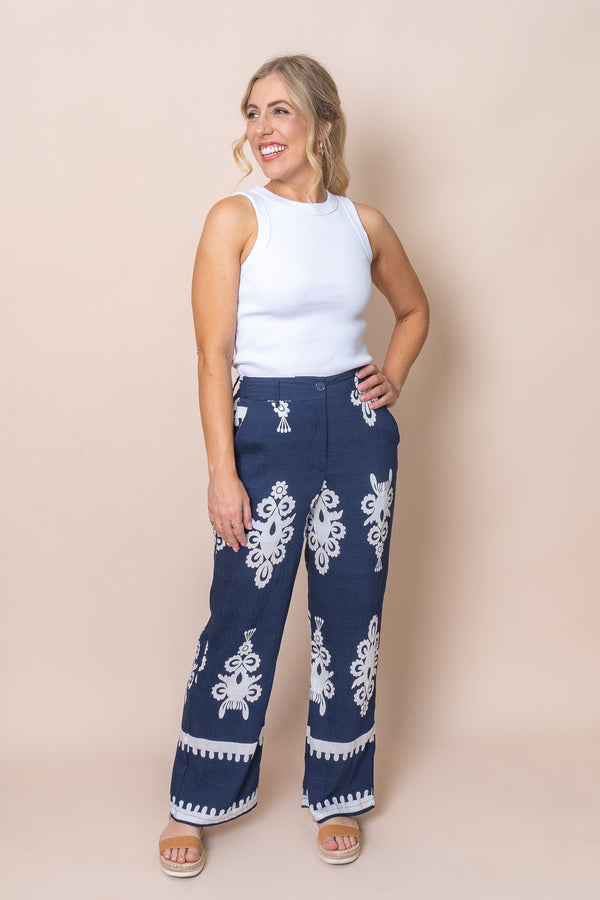 Whitney Pants in Navy