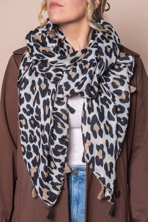 Leopard Scarf