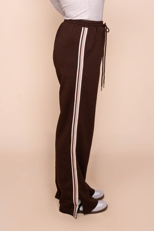 Harley Jersey Pants in Dark Chocolate