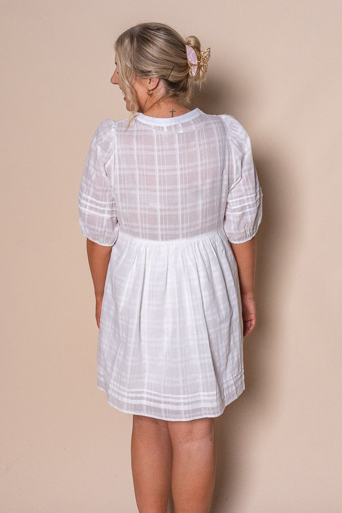 Orlanda Mini Dress in White