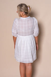 Orlanda Mini Dress in White