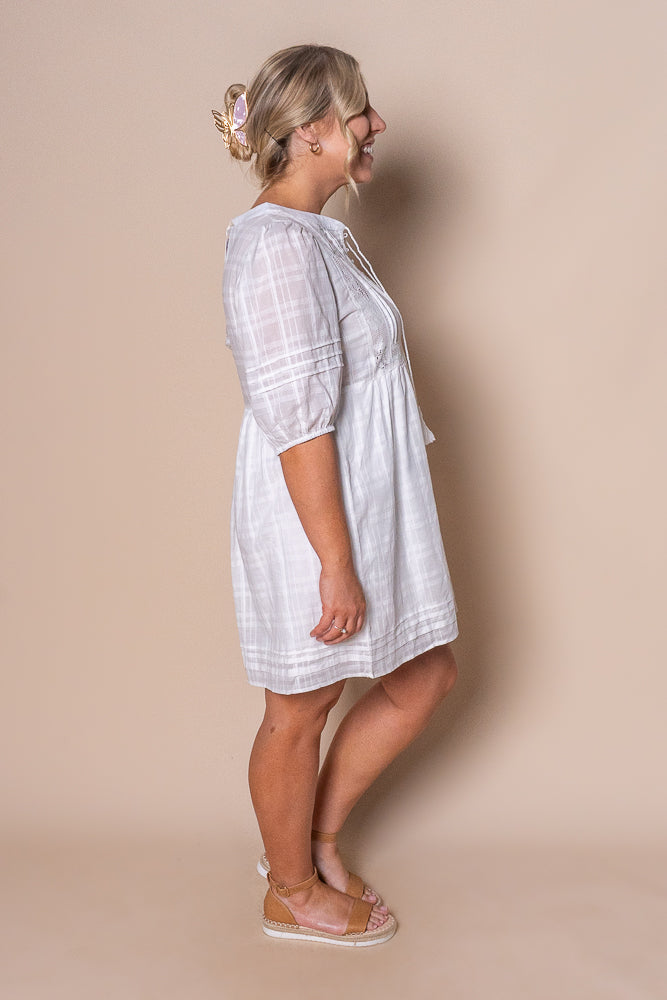 Orlanda Mini Dress in White