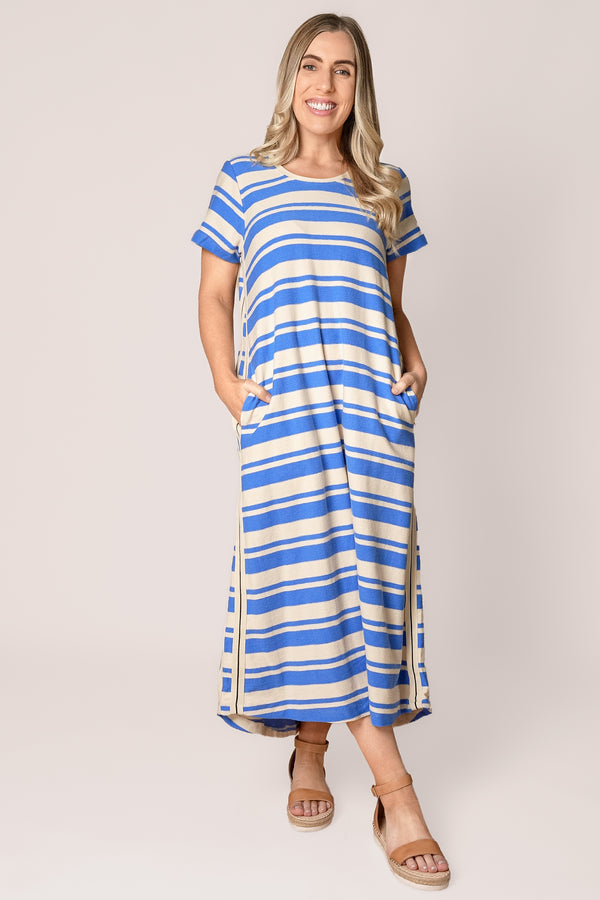 Tides Dress in Blue - Foxwood