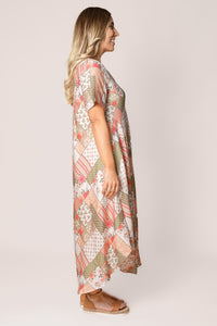 Nowela Midi Dress in Apricot