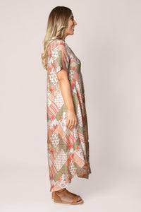 Nowela Midi Dress in Apricot