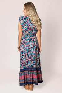 Palmer Maxi Dress in Navy