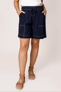 Sage Shorts in Dark Sapphire - Foxwood