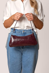 Cleo Handbag in Cherry - Milla Hart