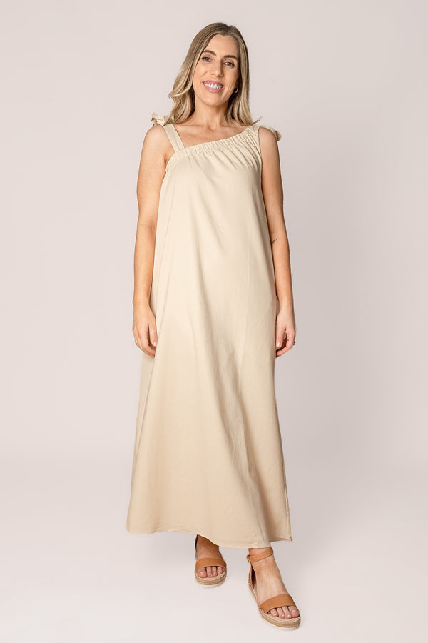 Lily Maxi Dress in Butter - Silent Theory