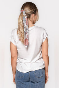French Rivera Scarf in Vintage White - Foxwood