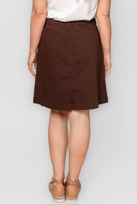 Amanda Skirt in Chocolate - Foxwood