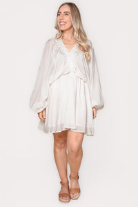 Louanna Mini Dress in White
