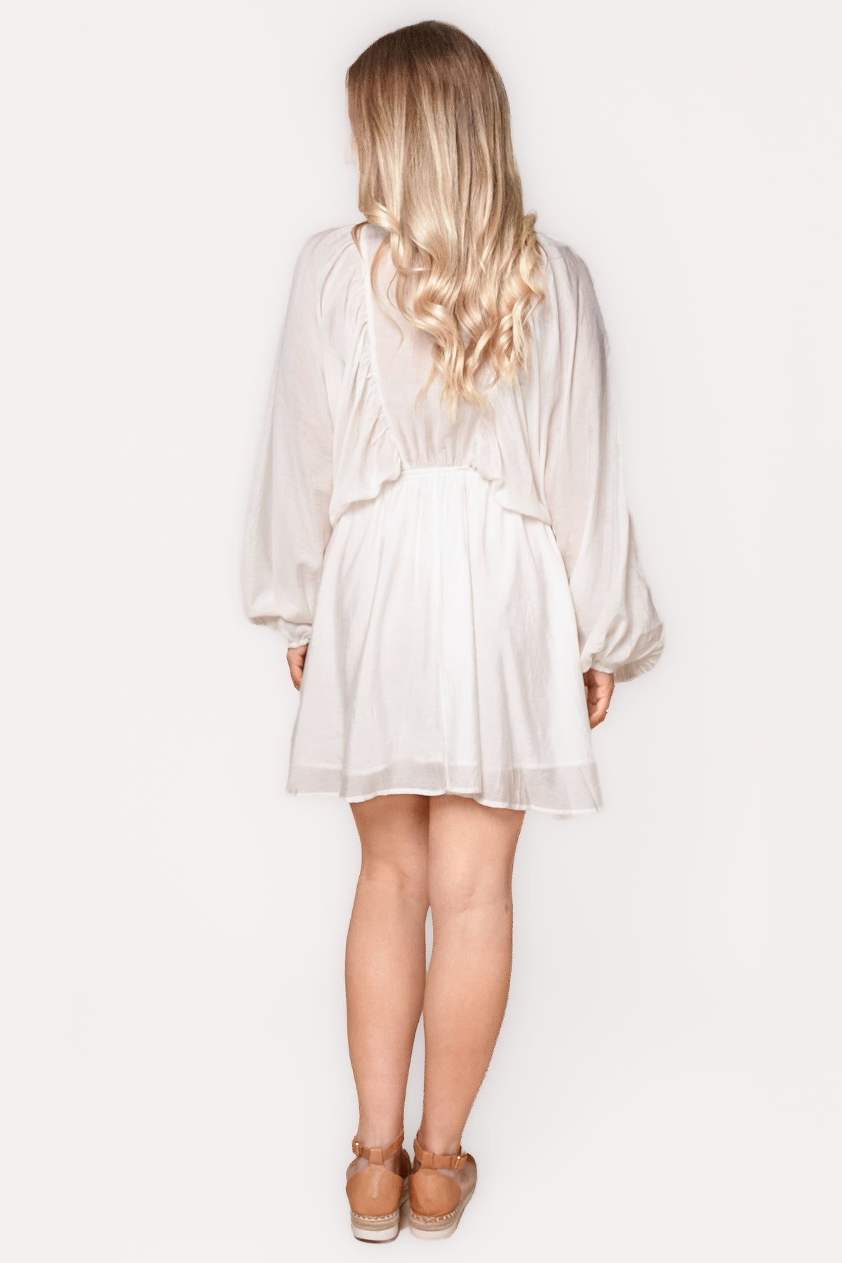 Louanna Mini Dress in White