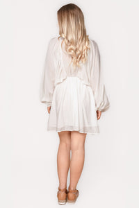 Louanna Mini Dress in White