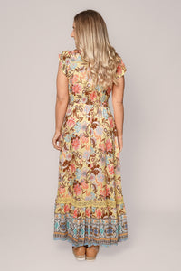 Morrison Maxi Dress in Butter Yellow