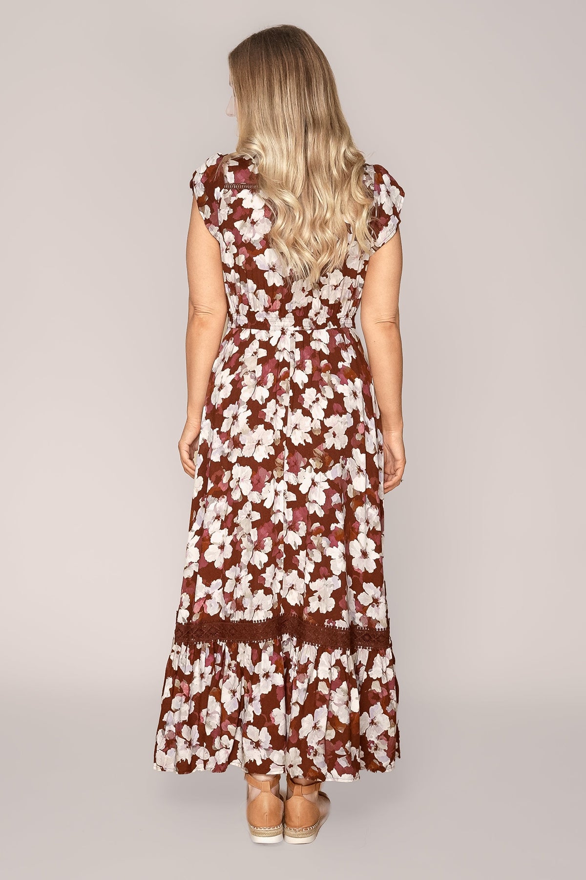 Tammy Maxi Dress in Cinnamon