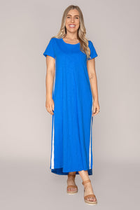 Recovery Dress in Deep Blue - Foxwood