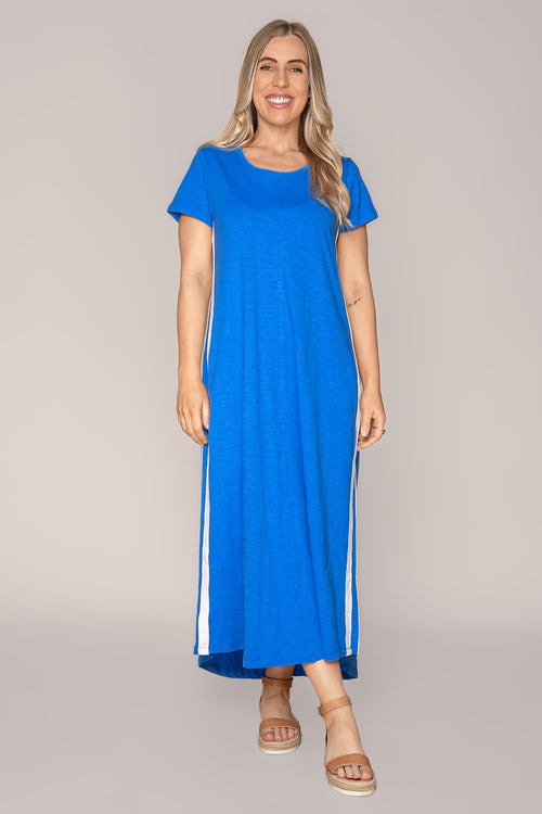 Recovery Dress in Deep Blue - Foxwood