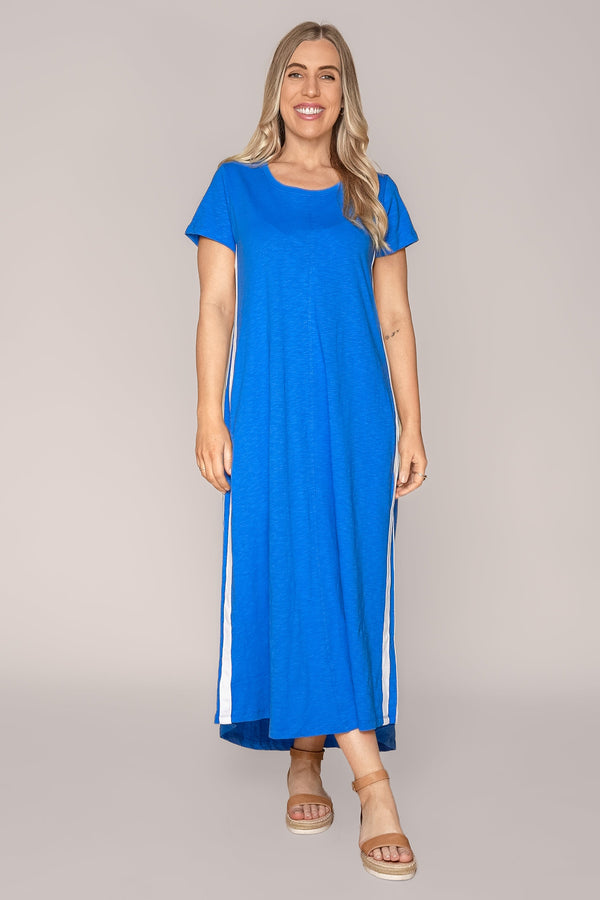 Recovery Dress in Deep Blue - Foxwood