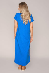 Recovery Dress in Deep Blue - Foxwood