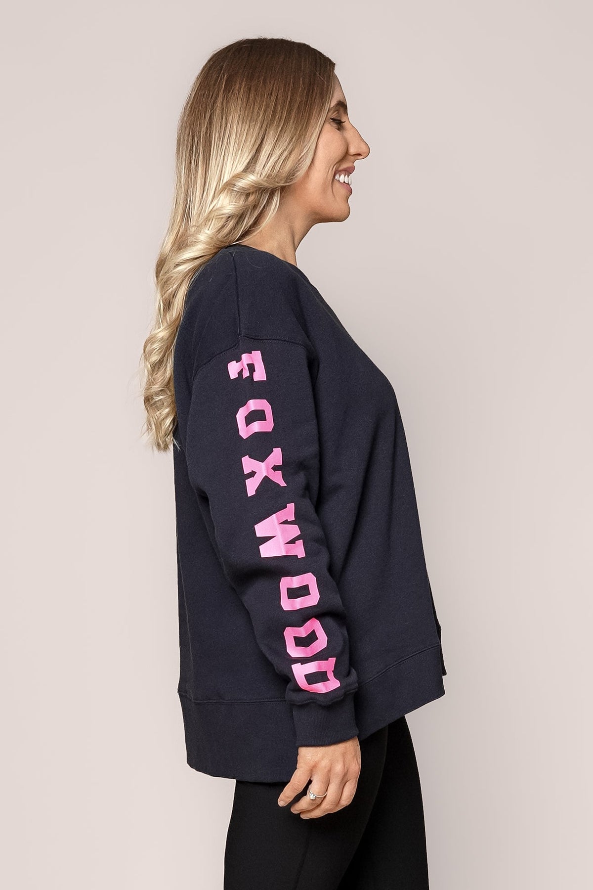 Origin Crew in Navy/Bright Pink - Foxwood